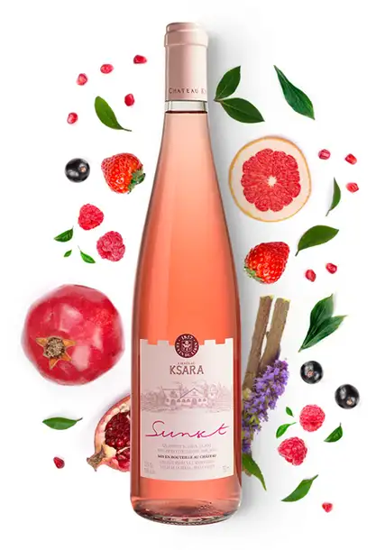 CHÂTEAU KSARA Sunset, Rosé 375 ml