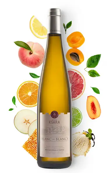 CHÂTEAU KSARA Blanc de Blancs, Blanc 375 ml
